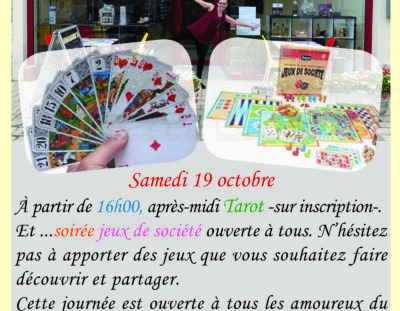 Passionnés de Tarot/jeux de société