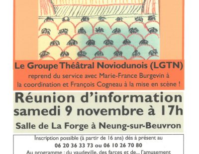 Le Groupe Théâtral Noviodunois