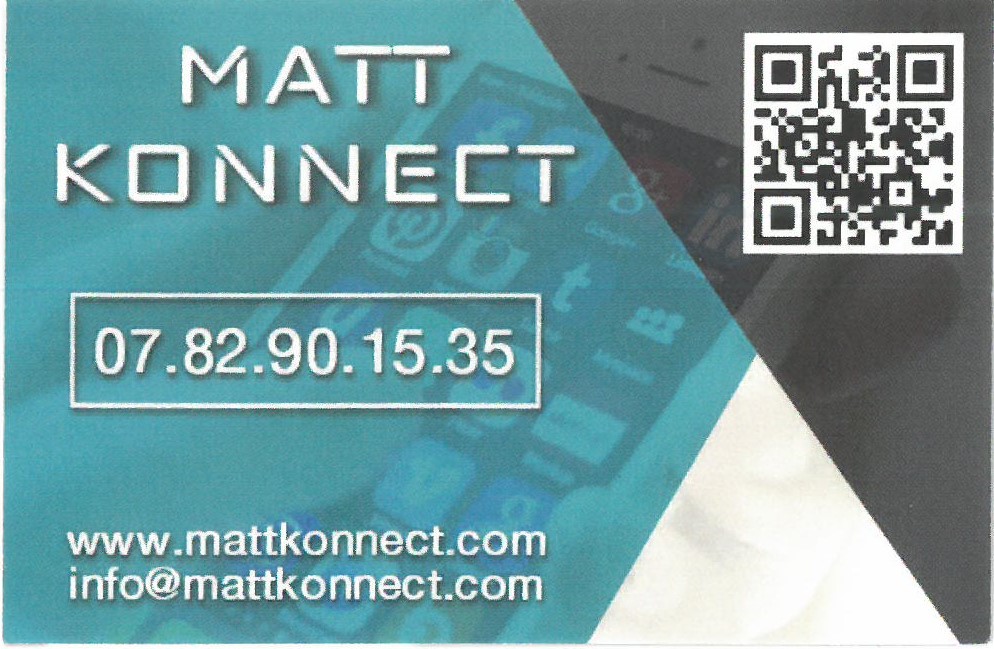 Carte de visite MattKonnect