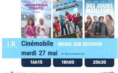 Cinémobile le mardi 27 mai