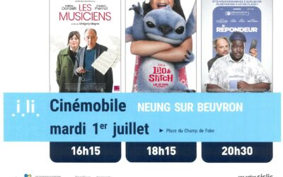 Cinémobile le Lundi 01 Juillet