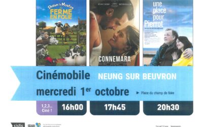 Cinémobile le Mardi 01 octobre