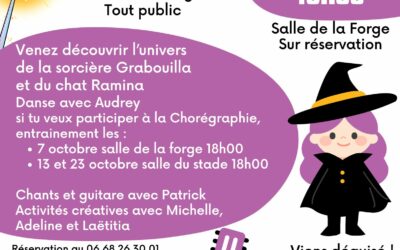 Spectacle animé « La Sorcière Grabouilla »