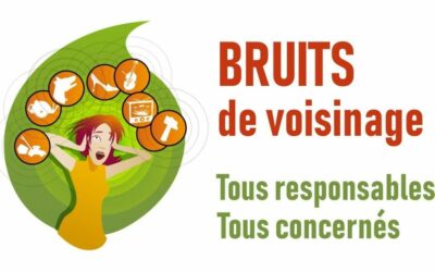 RAPPEL – BRUITS DE VOISINAGE