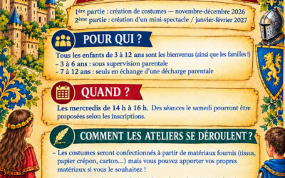 Atelier Médiéval à la Bibliothèque de Neung-sur-Beuvron